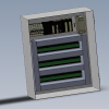 OMRON PLC WITH CABINET-建筑-设施-工业CAD模型-3D城