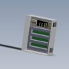 OMRON PLC WITH CABINET-建筑-设施-工业CAD模型-3D城