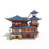 古代客栈-建筑-古建筑-VR/AR模型-3D城