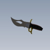 knife-军事-武器-工业CAD模型-3D城