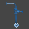 globe-valve-工业设备-零部件-工业CAD模型-3D城