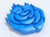 玫瑰扣-袖珍&收藏-3D打印模型-3D城