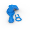 手指与拉链-艺术-3D打印模型-3D城