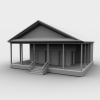 别墅-建筑-基础设施-VR/AR模型-3D城