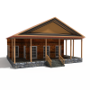 别墅-建筑-基础设施-VR/AR模型-3D城