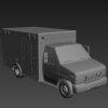 救护车-汽车-其它-VR/AR模型-3D城
