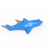 头上有激光武器的鲨鱼-游戏&玩具-3D打印模型-3D城