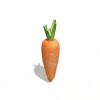 胡萝卜-文体生活-蔬菜-VR/AR模型-3D城