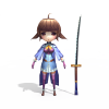 24407 小萝莉-角色人体-角色-VR/AR模型-3D城