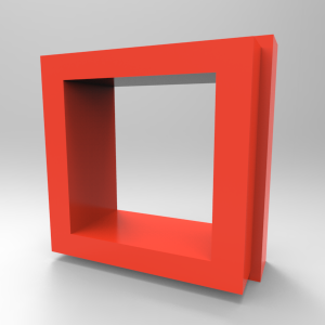 Square tubing adapter