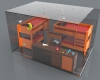 Children bedroom-建筑-卧室-工业CAD模型-3D城