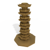 古塔-文体生活-艺术品-VR/AR模型-3D城
