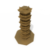 古塔-文体生活-艺术品-VR/AR模型-3D城