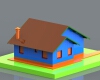 The house-建筑-室外建筑-工业CAD模型-3D城
