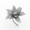 莲花-动植物-花草-VR/AR模型-3D城