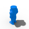 扁脸机器人-游戏&玩具-3D打印模型-3D城