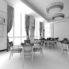 饭店-建筑-商业&办公-VR/AR模型-3D城