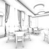 饭店-建筑-商业&办公-VR/AR模型-3D城