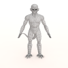七龙珠-角色人体-角色-VR/AR模型-3D城