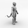 七龙珠-角色人体-角色-VR/AR模型-3D城