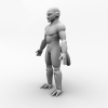 七龙珠-角色人体-角色-VR/AR模型-3D城