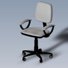 office-arm-chair-建筑-办公-工业CAD模型-3D城
