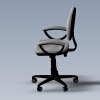 office-arm-chair-建筑-办公-工业CAD模型-3D城
