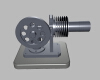 horizontal-stirling-engine-工业设备-零部件-工业CAD模型-3D城