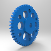 Ultimaker Stock Large feeder gear-小工具-3D打印模型-3D城