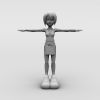 凯丽-角色人体-角色-VR/AR模型-3D城