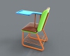 Tables and chairs-建筑-家具-工业CAD模型-3D城