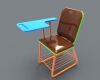 Tables and chairs-建筑-家具-工业CAD模型-3D城
