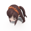 卡通MM头-角色人体-角色-VR/AR模型-3D城