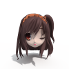 卡通MM头-角色人体-角色-VR/AR模型-3D城