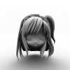 卡通MM头-角色人体-角色-VR/AR模型-3D城