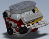 Automobile engine-汽车-汽车部件-工业CAD模型-3D城