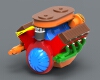 Automobile engine-汽车-汽车部件-工业CAD模型-3D城