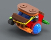 Automobile engine-汽车-汽车部件-工业CAD模型-3D城