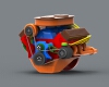 Automobile engine-汽车-汽车部件-工业CAD模型-3D城
