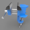 Vise-工业设备-零部件-工业CAD模型-3D城