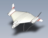 vtol-3-motor-drone-2x127-mm-and-110-mm-edf-first-configuration-科技-其它-工业CAD模型-3D城
