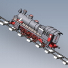 Locomotive-汽车-火车-工业CAD模型-3D城