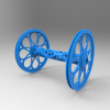玛雅工艺车轮 - 拉齐雨滴-DIY-3D打印模型-3D城