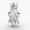 21162 70级女套-角色人体-女人-VR/AR模型-3D城
