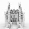 城堡-建筑-古建筑-VR/AR模型-3D城
