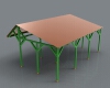 greenhouses-建筑-其它-工业CAD模型-3D城