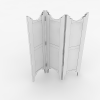 欧式风格屏风-建筑-其它-VR/AR模型-3D城