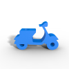 摩托车 (1)-家居生活-3D打印模型-3D城