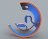 Rocking chair-建筑-家具-工业CAD模型-3D城