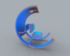 Rocking chair-建筑-家具-工业CAD模型-3D城
